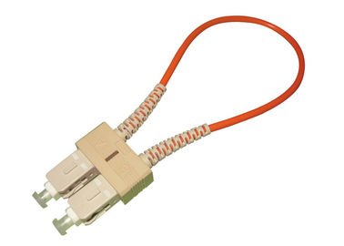 SC UPC APC Fiber Loopback لاختبار مكونات الشبكة ، حسب الطلب