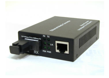 SingleMode LC Port 20KM محول وسائط الألياف دعم التحكم في التدفق