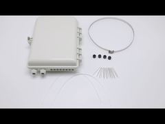 أفضل سعر FTTH FTTX توزيع الألياف إنهاء 8 منافذ 16 منفذ صندوق توزيع الألياف ABS أبيض