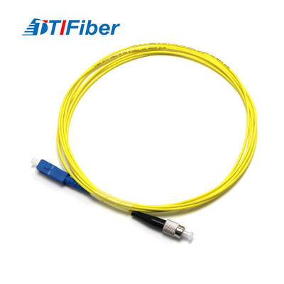G652D / G657A FC / UPC -SC / UPC SM Singlemode Simplex LSZH Network Fiber Optic Patchcord