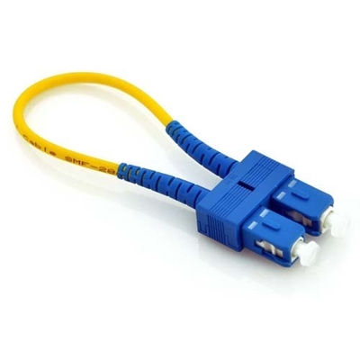 SC / ST / MU / FC / MPO / MTP Loopback Fiber Optical للاتصالات