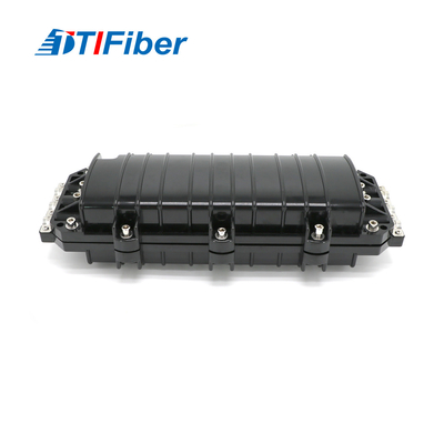 FTTH FTTX إغلاق لصق الألياف البصرية 12 24 48 96144288 الأساسية النوع الأفقي