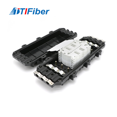 FTTH FTTX إغلاق لصق الألياف البصرية 12 24 48 96144288 الأساسية النوع الأفقي