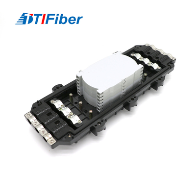 FTTH FTTX إغلاق لصق الألياف البصرية 12 24 48 96144288 الأساسية النوع الأفقي