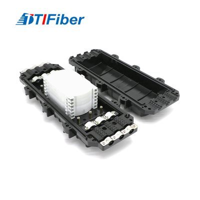 FTTH FTTX إغلاق لصق الألياف البصرية 12 24 48 96144288 الأساسية النوع الأفقي