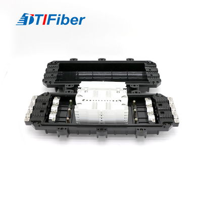 FTTH FTTX إغلاق لصق الألياف البصرية 12 24 48 96144288 الأساسية النوع الأفقي