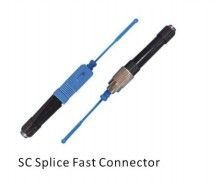 أخضر أزرق CE ROHS QuickFiber Optic Connector SC معدات الألياف سريعة الموصل