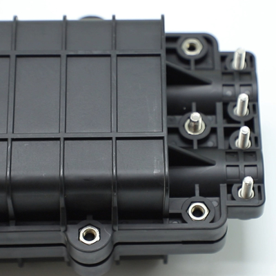 FTTX FTTH نوع الخط في صندوق الألياف الضوئية 12 Core 24 Core 36 Core 1 Input 2 Output Fiber Optic Splice Closure