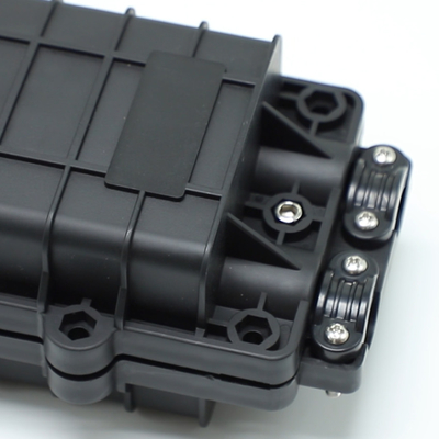 FTTX FTTH نوع الخط في صندوق الألياف الضوئية 12 Core 24 Core 36 Core 1 Input 2 Output Fiber Optic Splice Closure