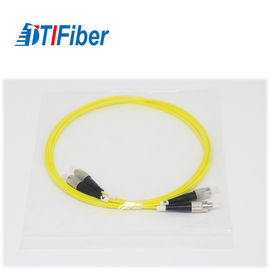 FC to FC Duplex Single Mode Fibre Network Cable Low Low Insertion Loss SGS Approval
