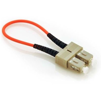 الاسترجاع البصري Lc / Upc أو Lc / Apc Duplex Pvc 9/125 أحادي الوضع استرجاع الألياف البصرية