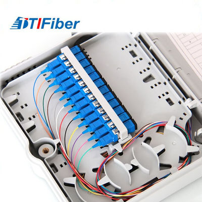 Networks FTTH 24 Cores في الهواء الطلق مقاوم للماء صندوق توزيع الألياف البصرية