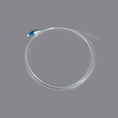 FTTH Transparent LC UPC Fiber Optic Patch Cord Simplex غير مرئي