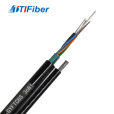 GYFTC8S FRP SM G652D Aerial Figure 8 Fiber Optic Underground Cable 2-144 Core