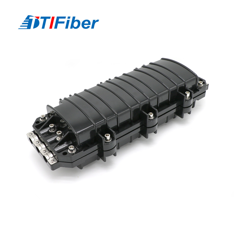FTTH FTTX إغلاق لصق الألياف البصرية 12 24 48 96144288 الأساسية النوع الأفقي