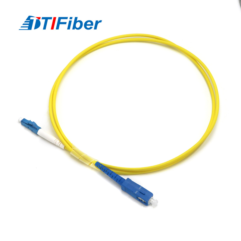 FTTX LC UPC-SC UPC SM SX سلك تصحيح الألياف البصرية OEM ODM